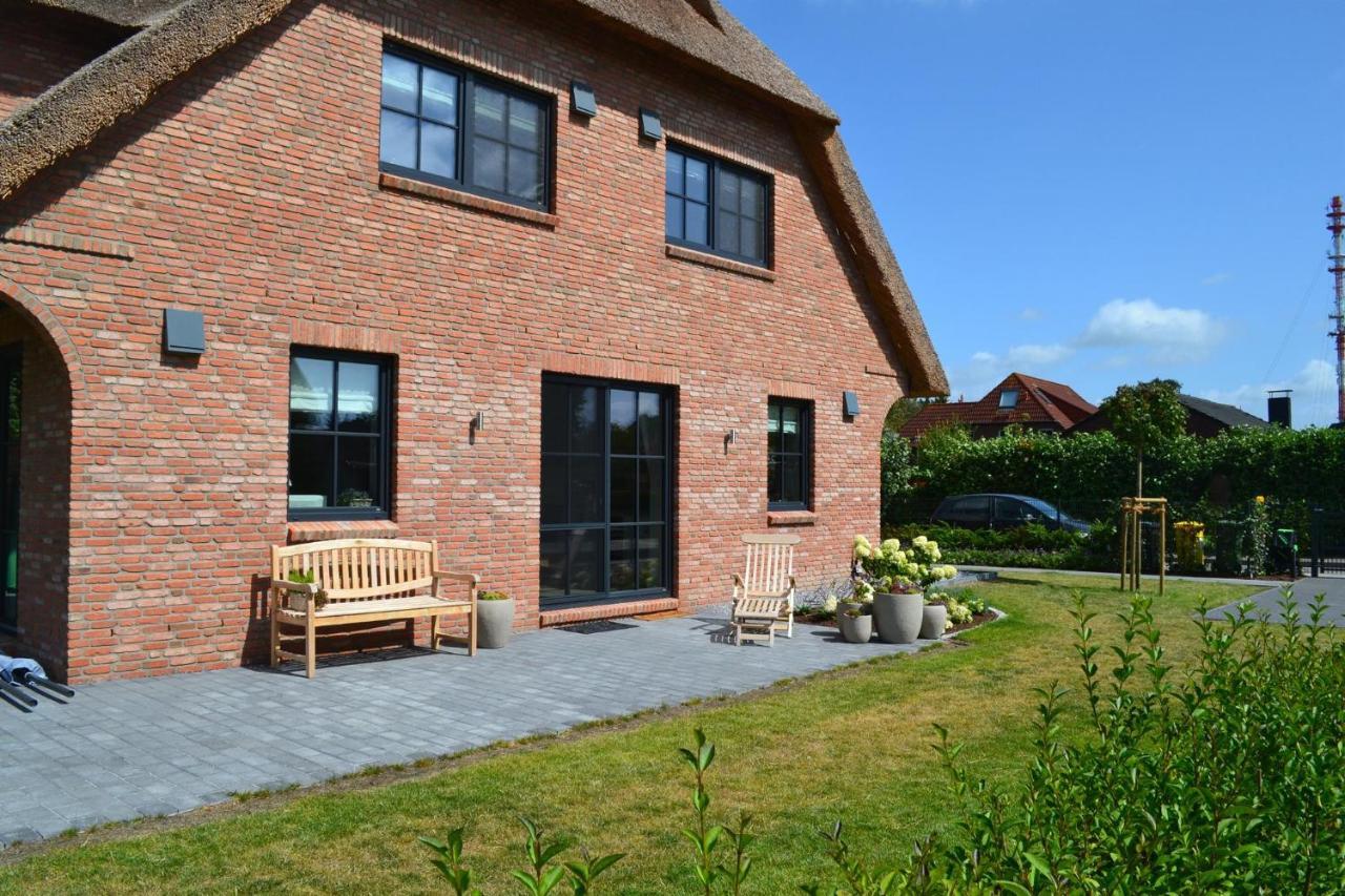 Reetdachhaus Nordstern Villa Garding Kültér fotó