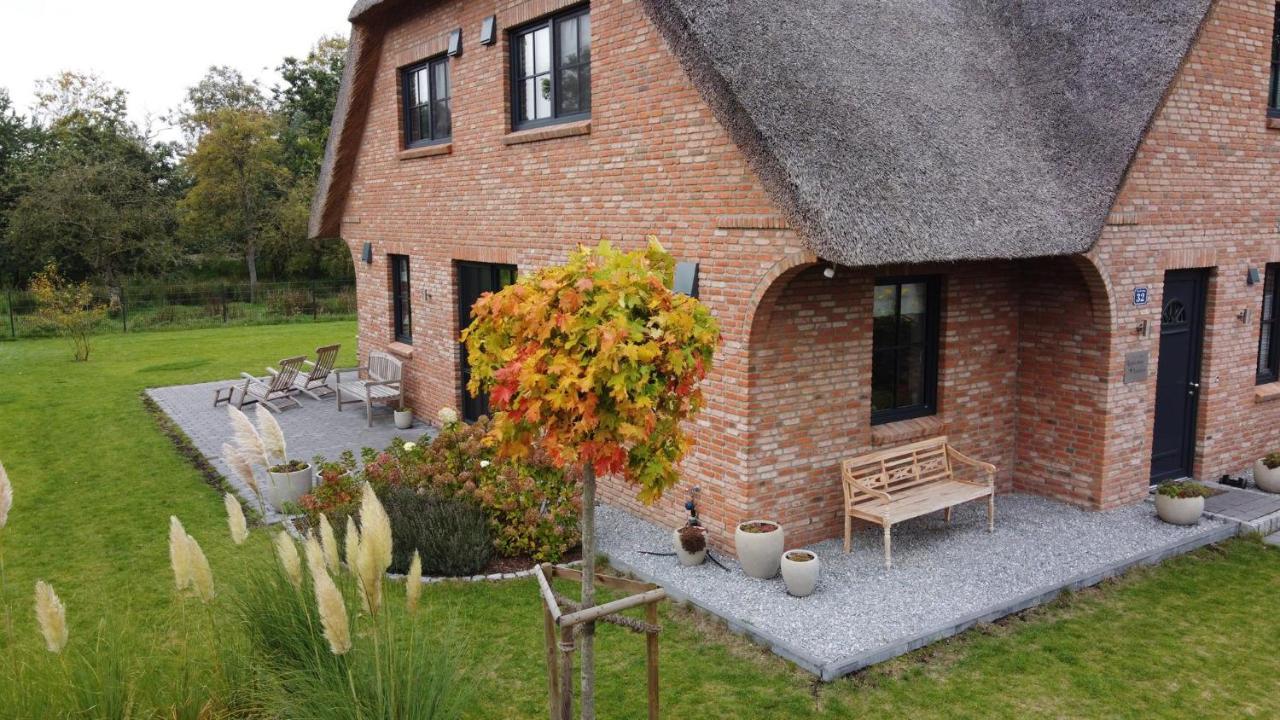 Reetdachhaus Nordstern Villa Garding Kültér fotó