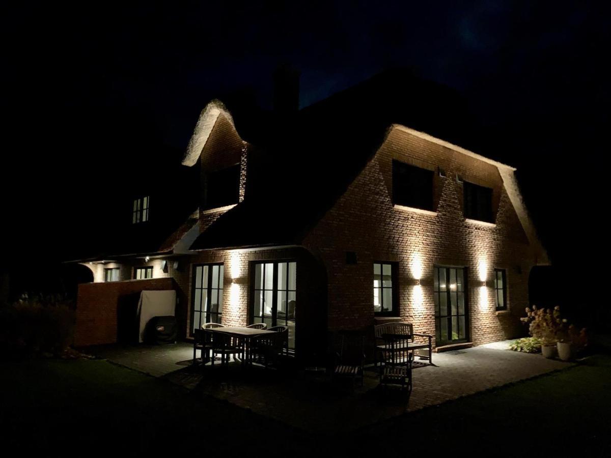 Reetdachhaus Nordstern Villa Garding Kültér fotó