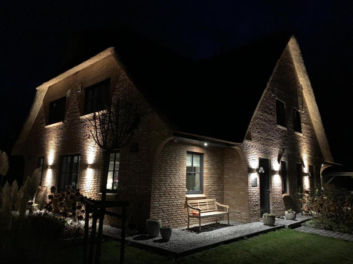 Reetdachhaus Nordstern Villa Garding Kültér fotó